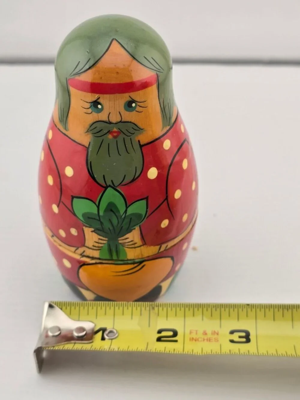 Vintage USSR Nesting Dolls, Stacking Dolls 6 Piece Family